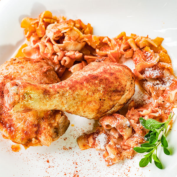Hähnchen mit Hilopites