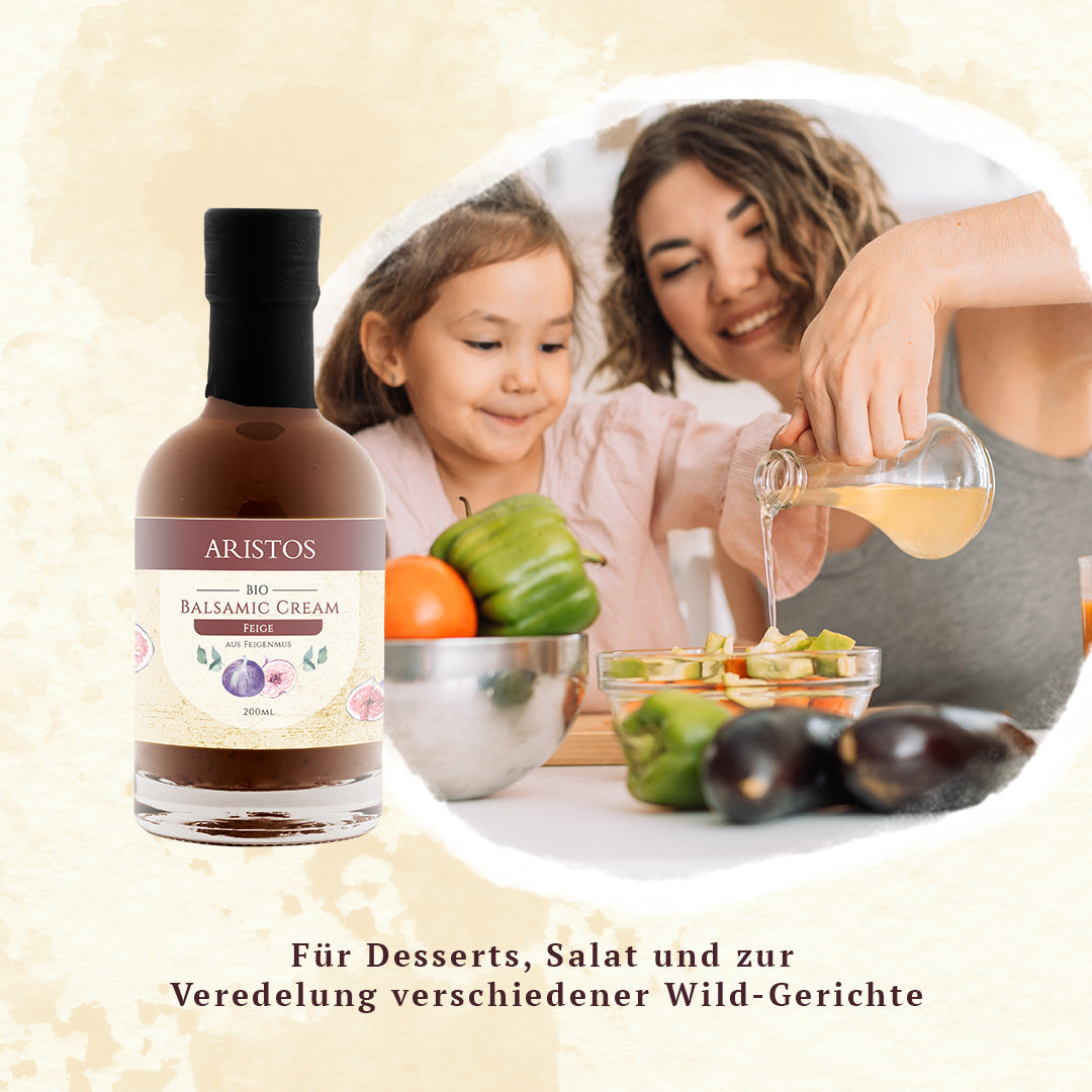 Biologische Balsamico Creme aus Feige Aristos