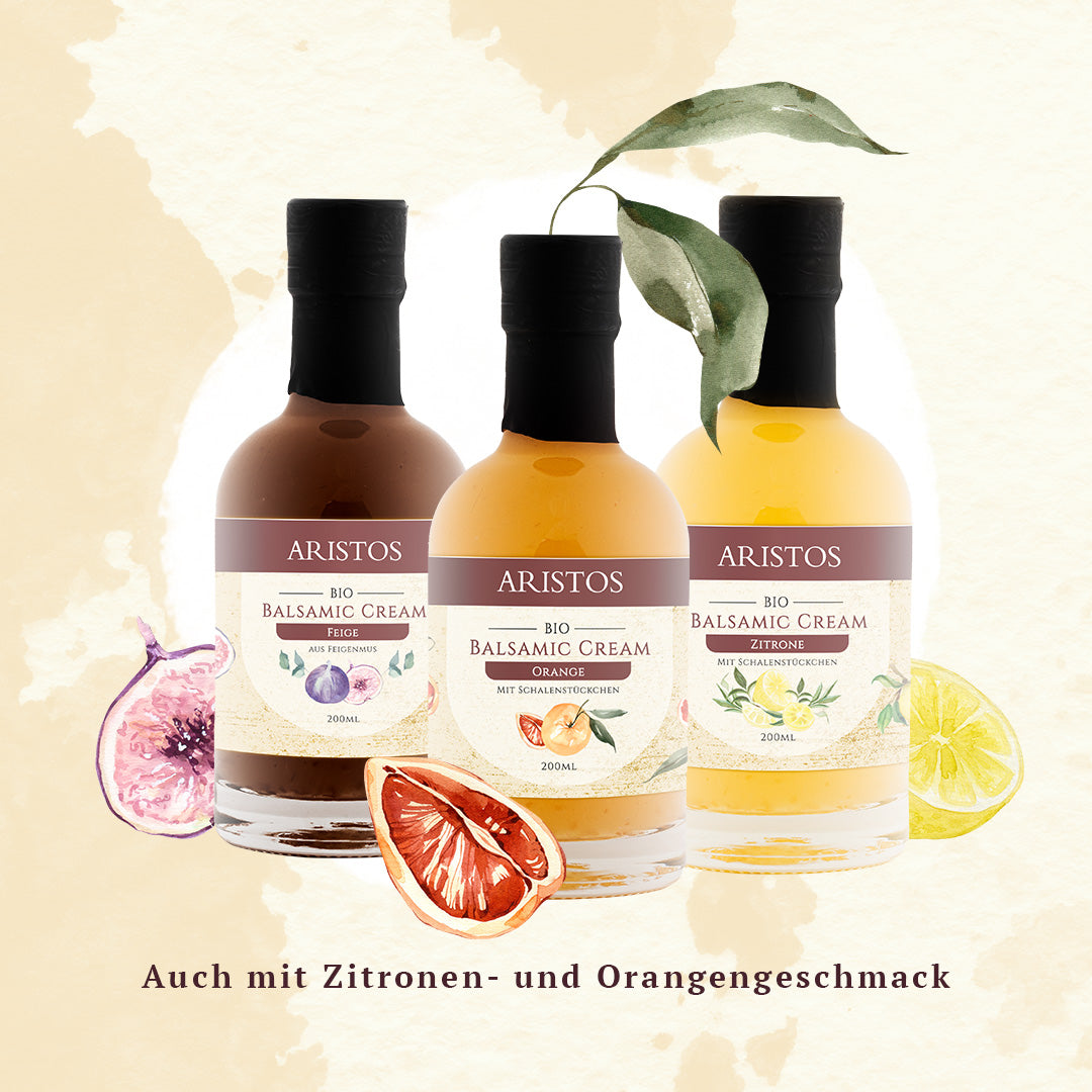 Biologische Balsamico Cremen Auswahl