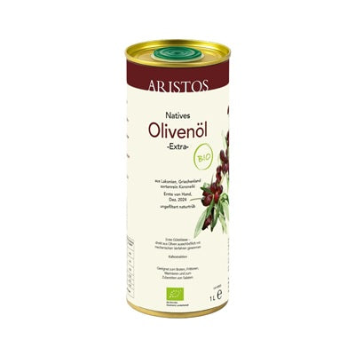 Aristos Olivenöl in 1 L Dose