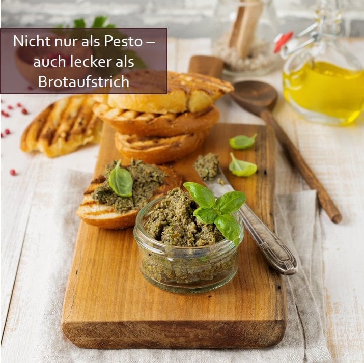 Aristos Olivenpesto als Brotaufstrich
