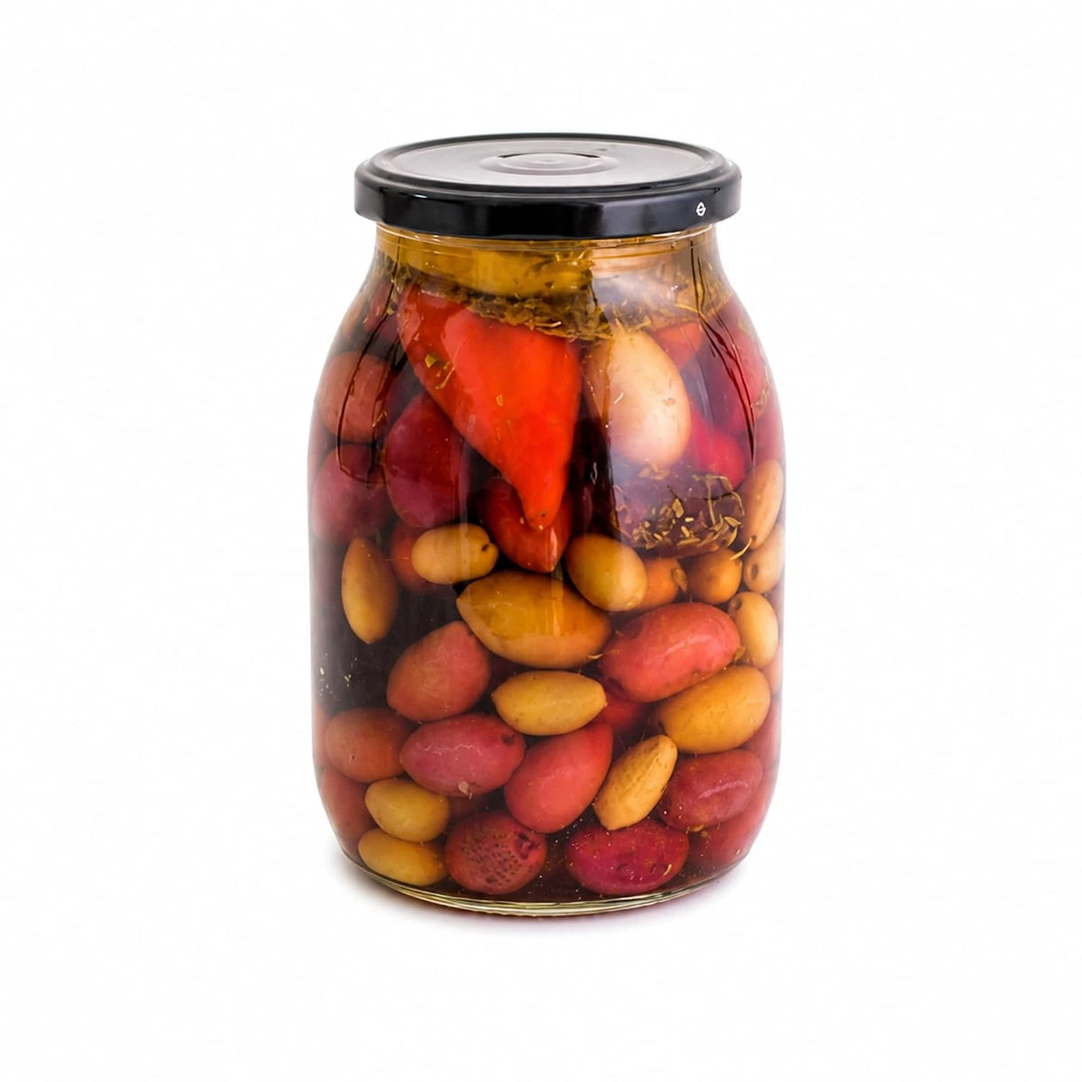 Aristos_Oliven_Mix_gruene_und_schwarze_Oliven