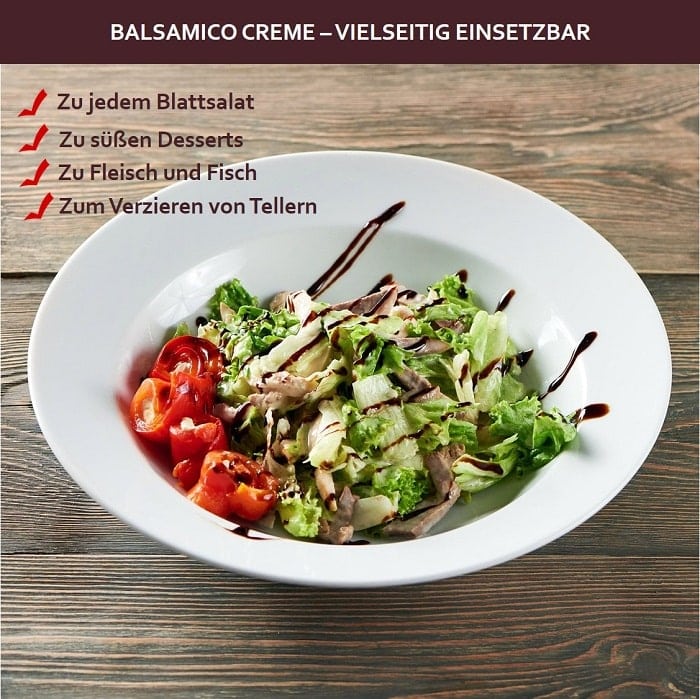 Balsamic Creme vielseitig einsetzbar