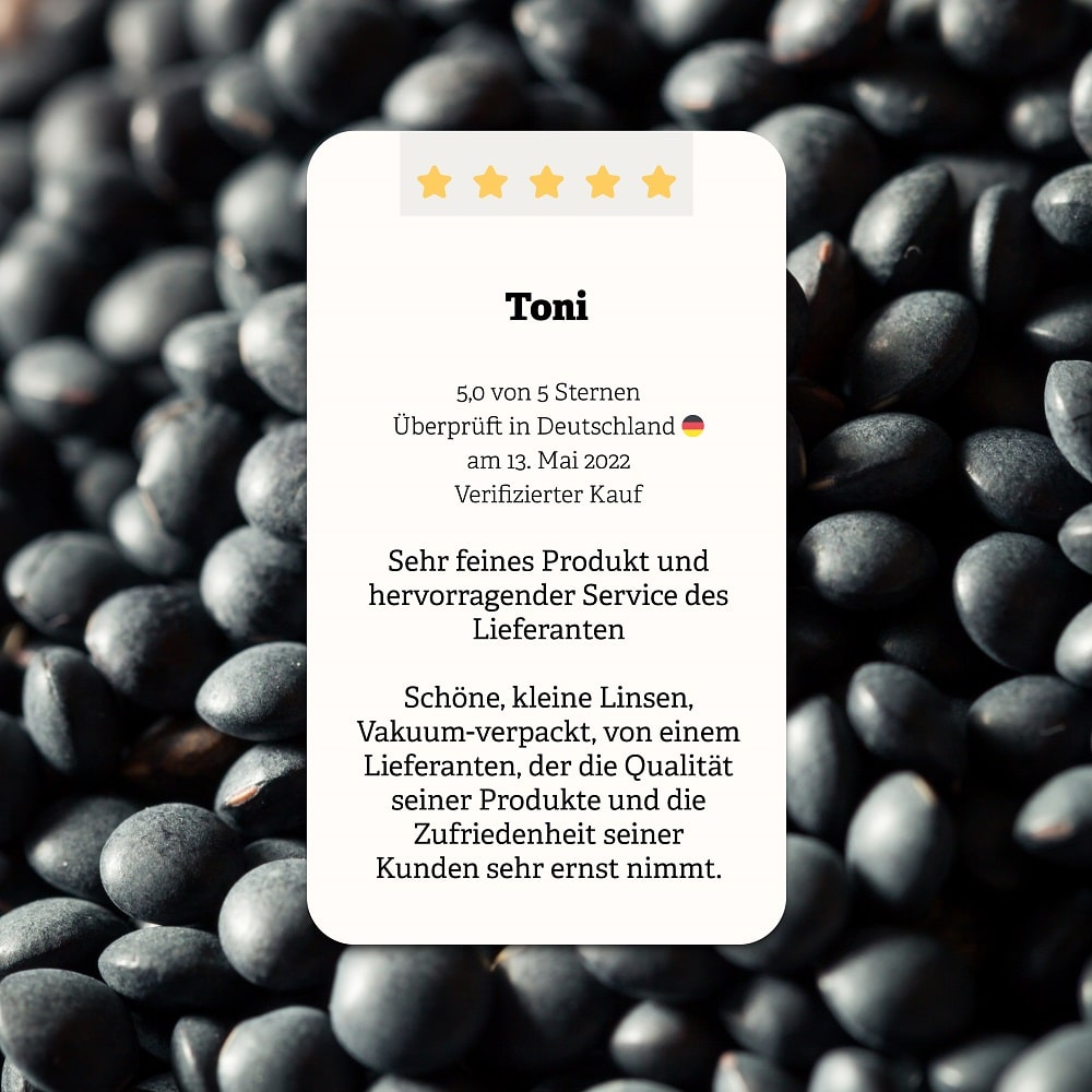 Griechische Beluga Linsen online kaufen