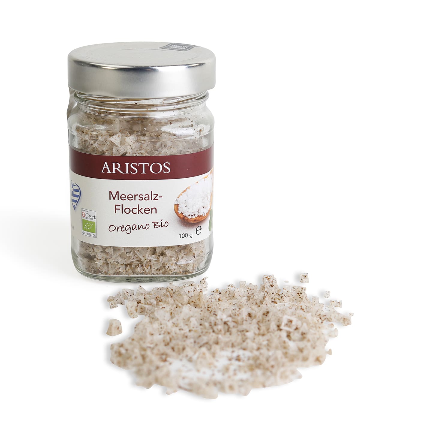 Finishing Meersalz mit bio Oregano