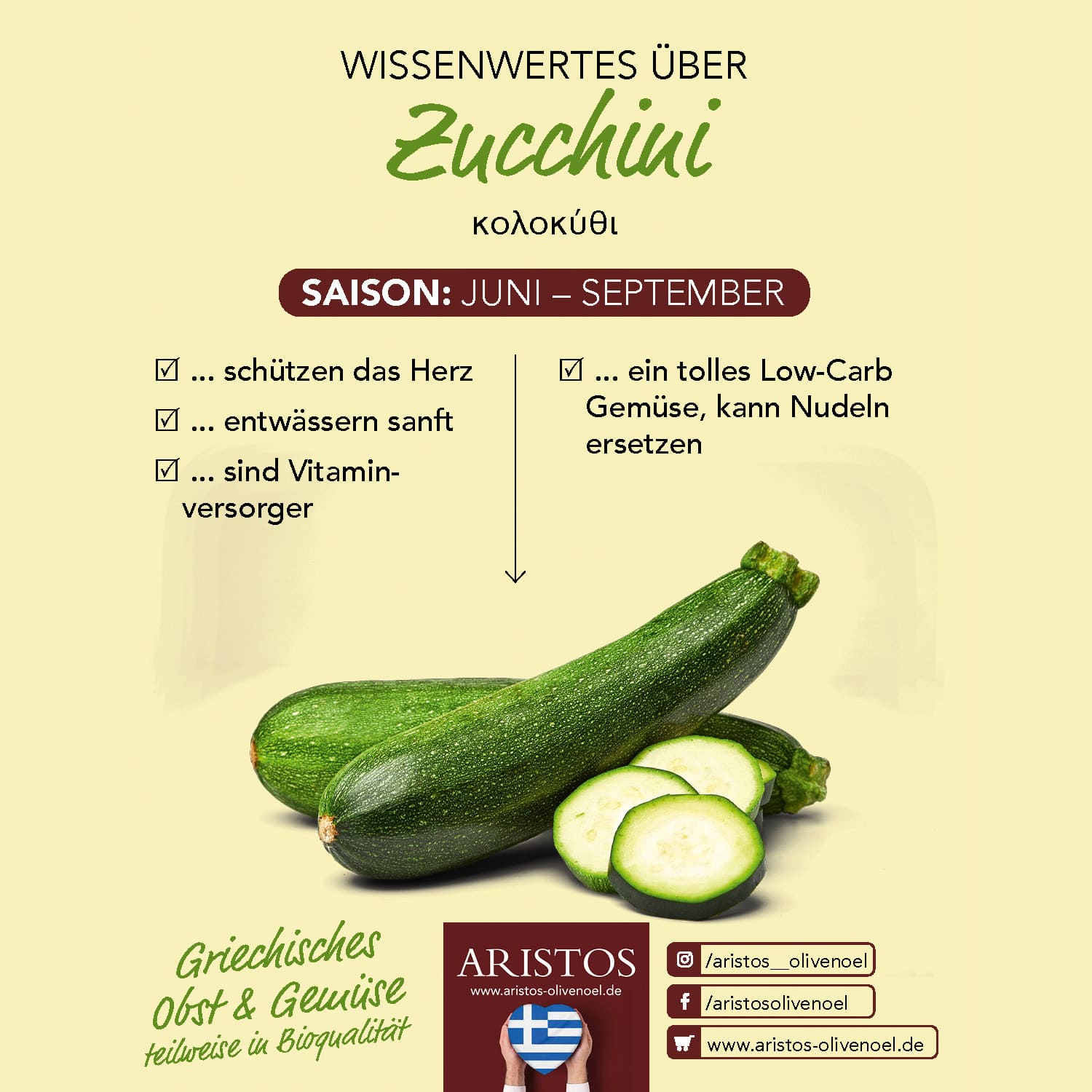 Datenblatt Zucchini