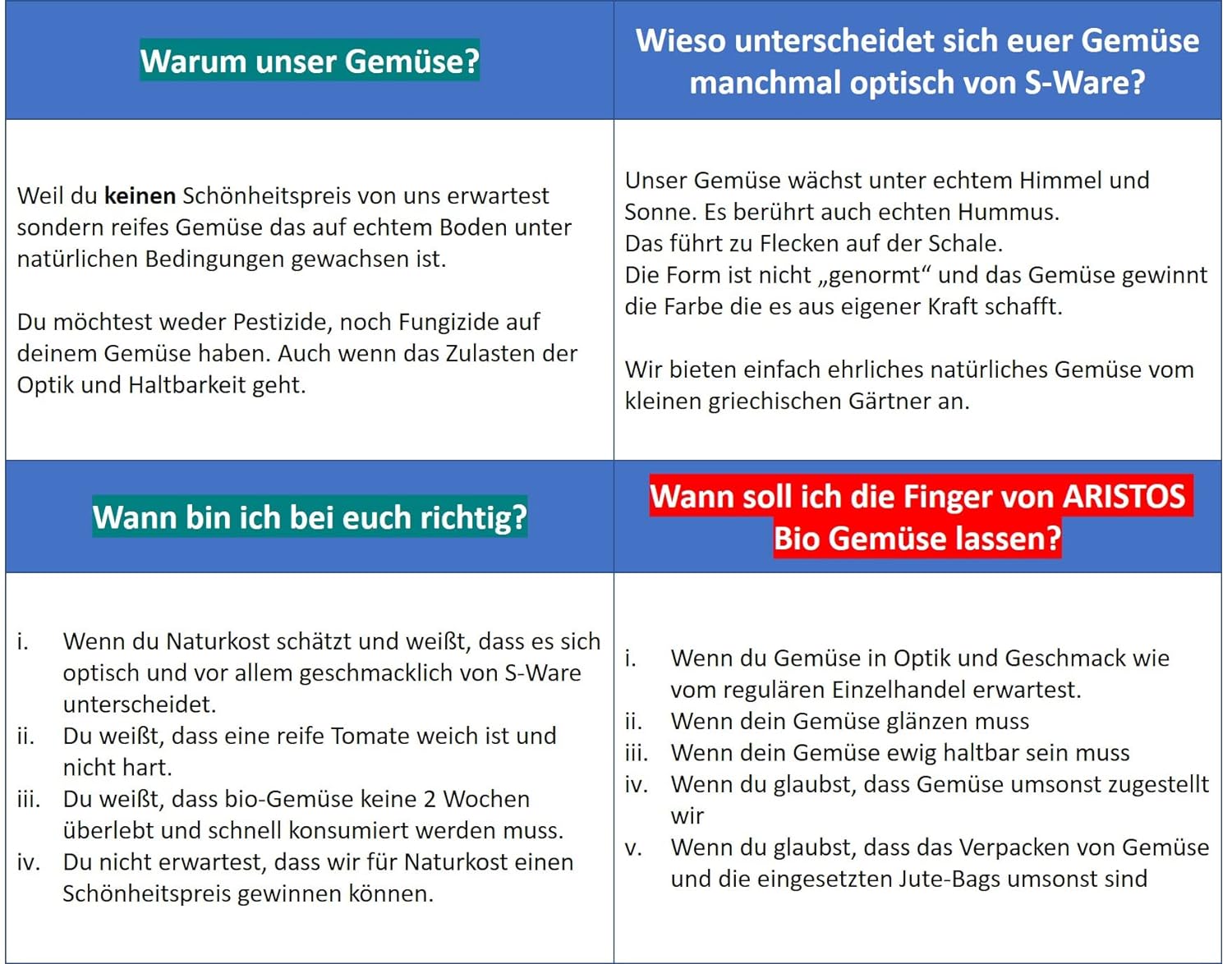 Für wen ist ARISTOS geeignet