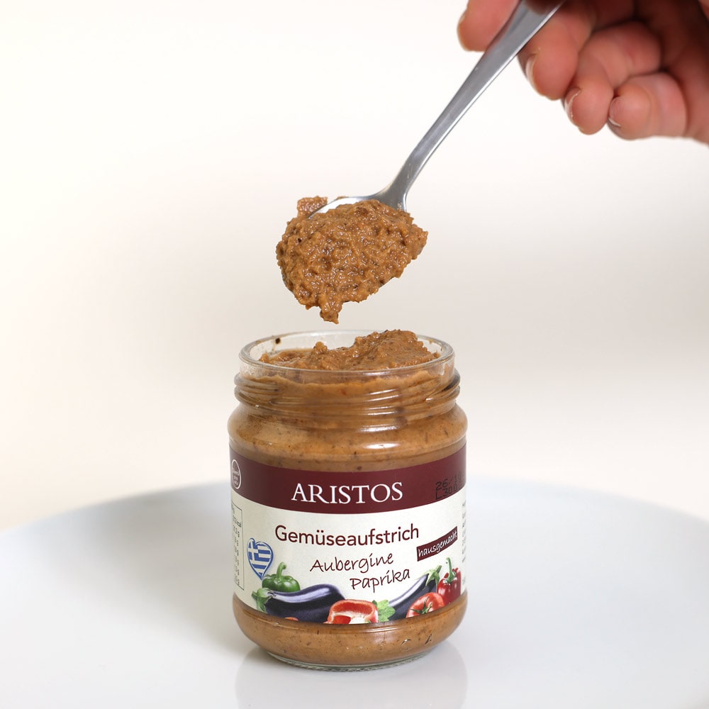 Gemüsepaste Brotaufstrich Griechenland Aristos