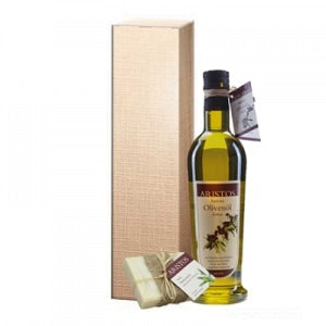 Geschenkkarton Olivenöl Seife