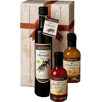 Geschenkset-Olivenöl-mit-Balsamico-Essig