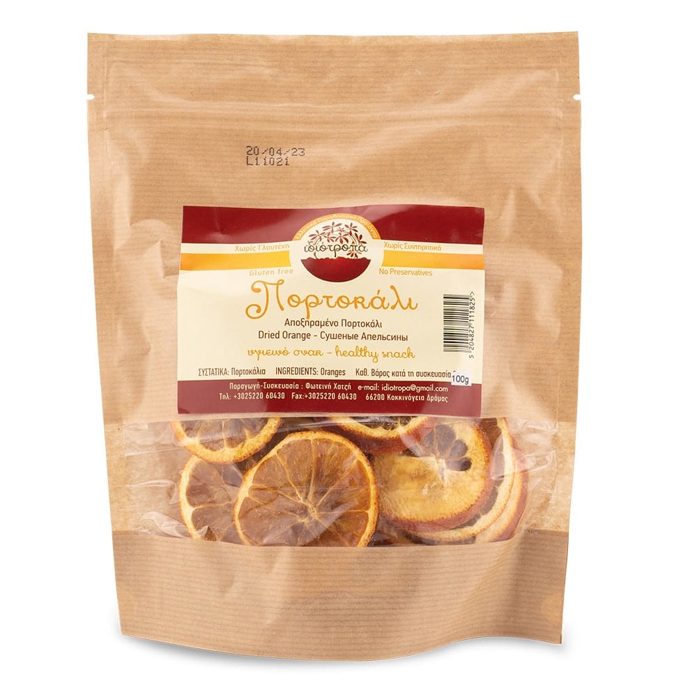 Getrocknete Fruchtscheibe Orange