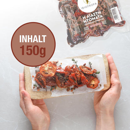 Getrocknete Tomaten antipasti Platte