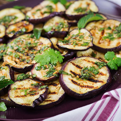 Gregrillte Aubergine
