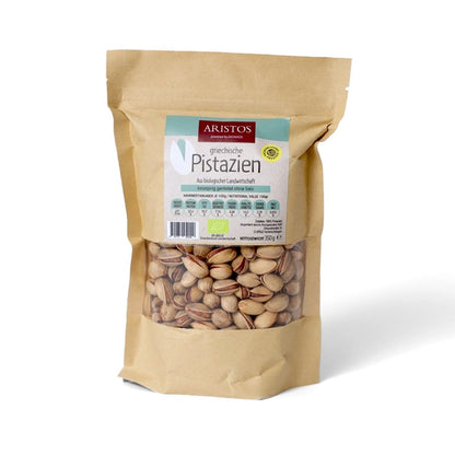 Griechische Bio Pistazien ohne Salz Aristos