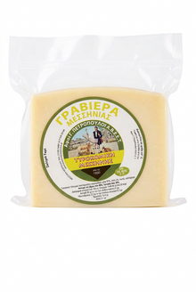 Gravierea Griechenland Hartkäse. Schafs- und Ziegenmilch
