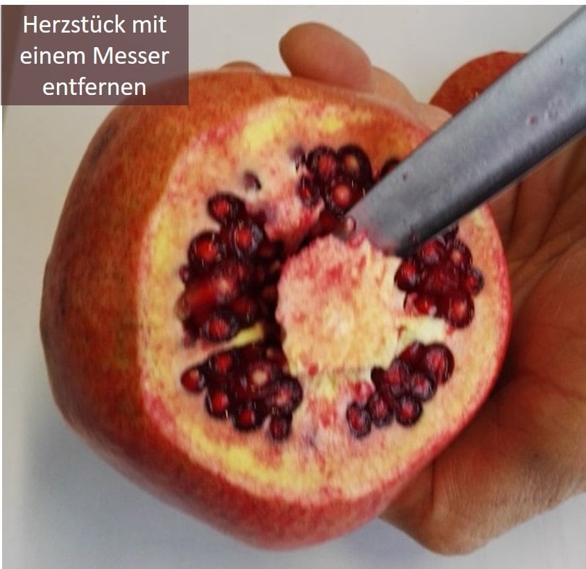 Herzstück rausschneiden