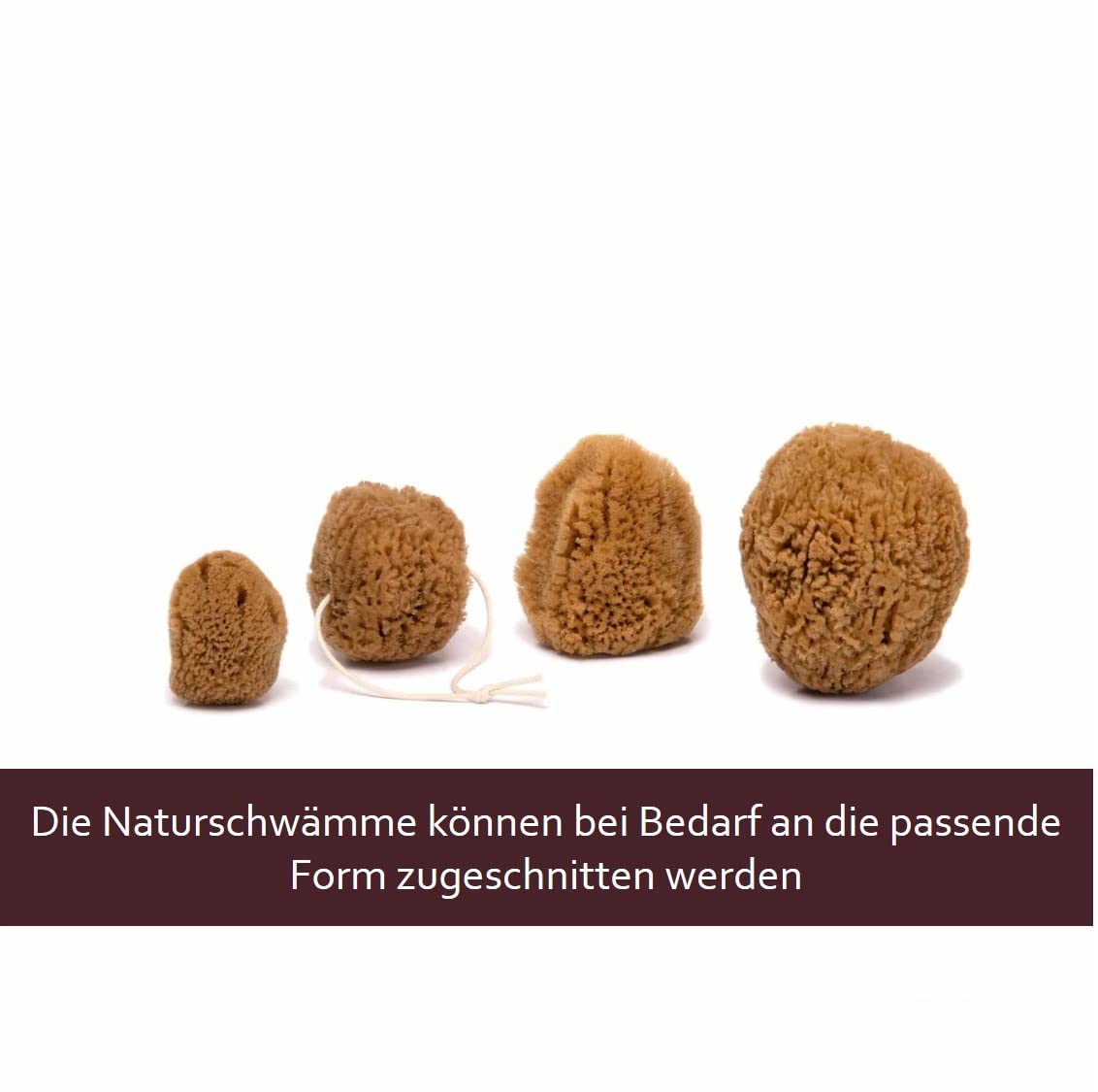 Menstruationsschwämme können zugeschnitten werden