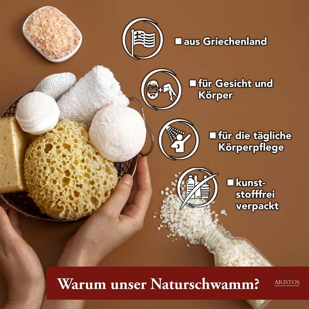 Aristos Naturschwamm Vorteile