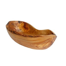 Große Obstschale aus Olivenholz