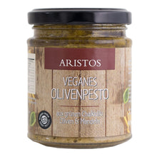 Olivenpesto mit Mandelstückchen