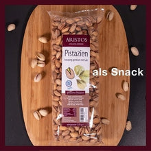 Pistazien mit Meersalz geröstet