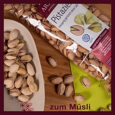 Pistazien ohne Salz in Schale