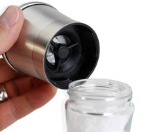 Wiederauffüllbare Salzmühle mit hochwertigem Keramikmahlwerk